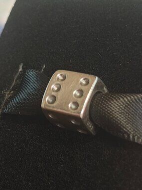 Authentic Pandora Las Vegas Dice Charm – 790116 Sterling Silver (Retired)